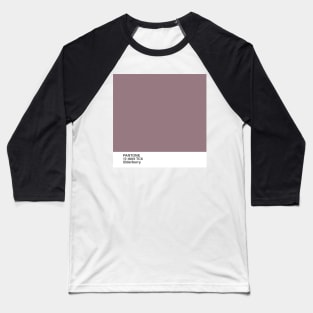 pantone 17-1605 TCX Elderberry Baseball T-Shirt
